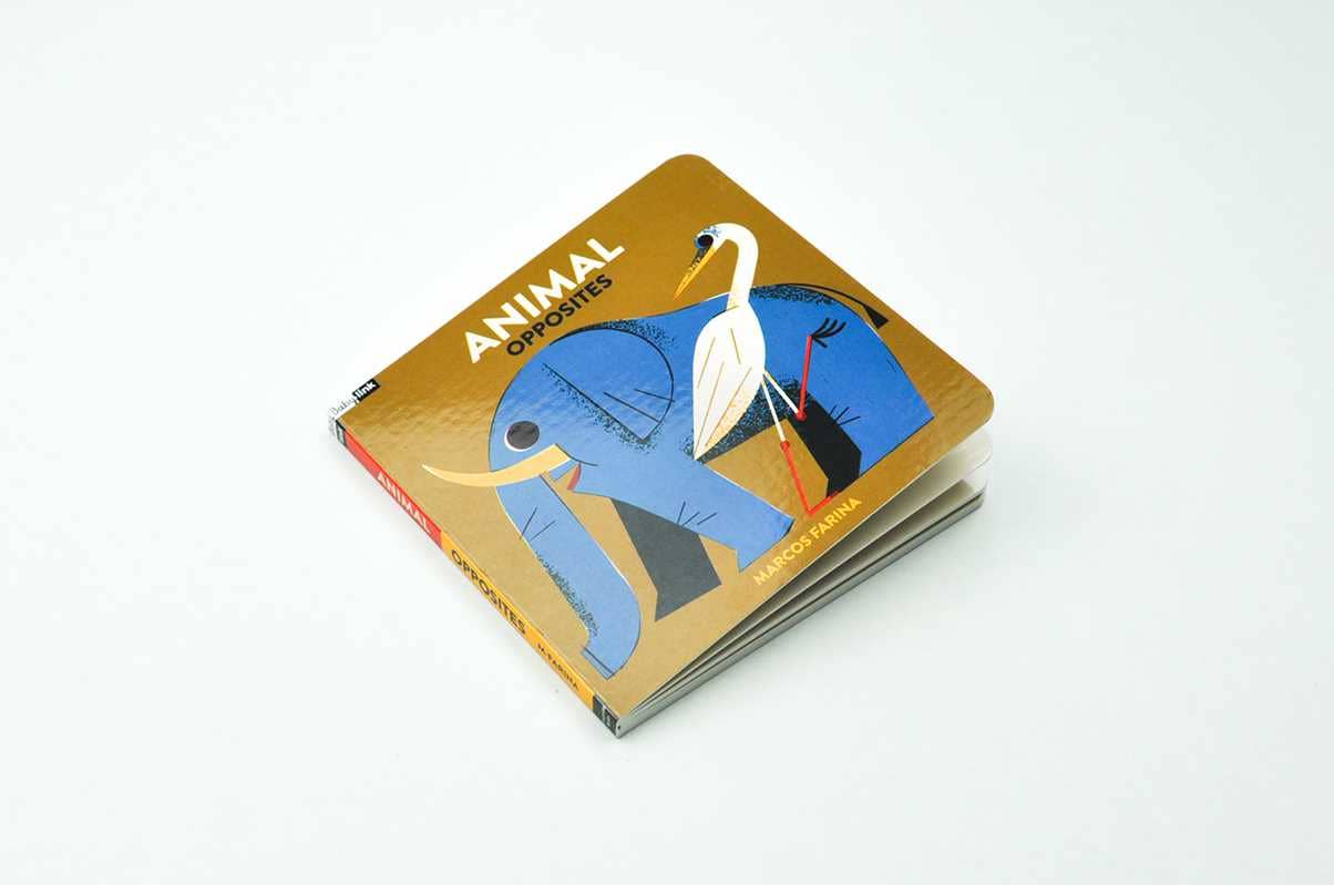 Animal Opposites by Marcos Farina: Board Book