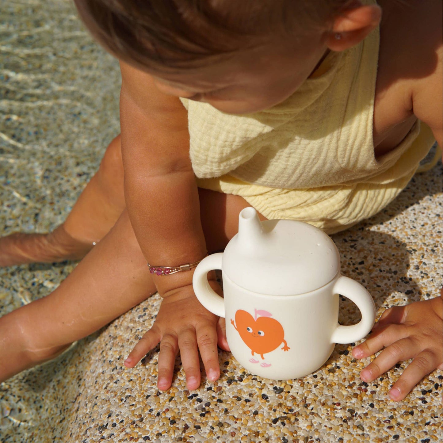 Sippy Cup Poppy the Peach Cream