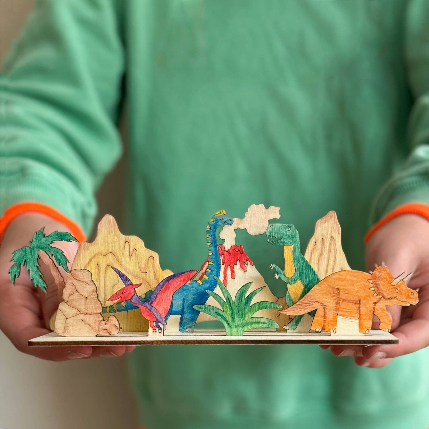 Create Your Own Dinosaur Scene