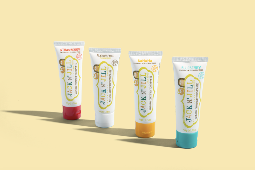 Jack N' Jill Kids & NFco - Jack N' Jill Natural Certified Kids Toothpaste Strawberry