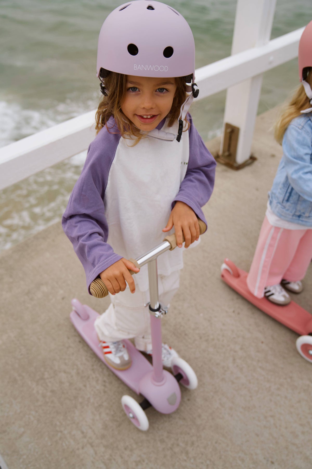 Banwood Inc - BANWOOD ECO HELMET - LAVENDER