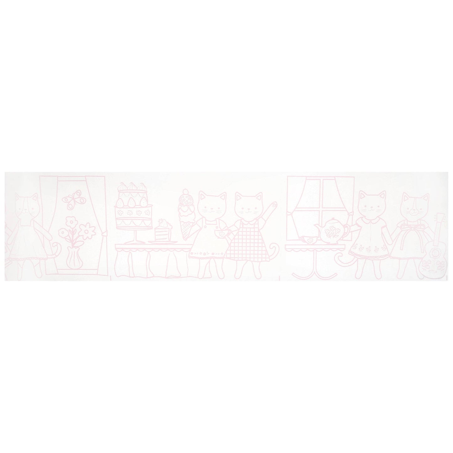Kitten Club Colouring Roll