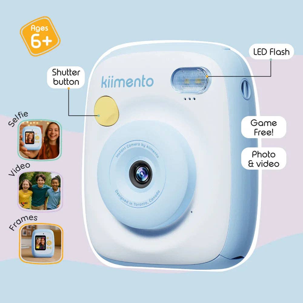 kiimento - Sky Blue Print Pro Camera