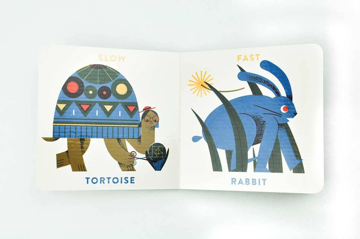 Animal Opposites by Marcos Farina: Board Book