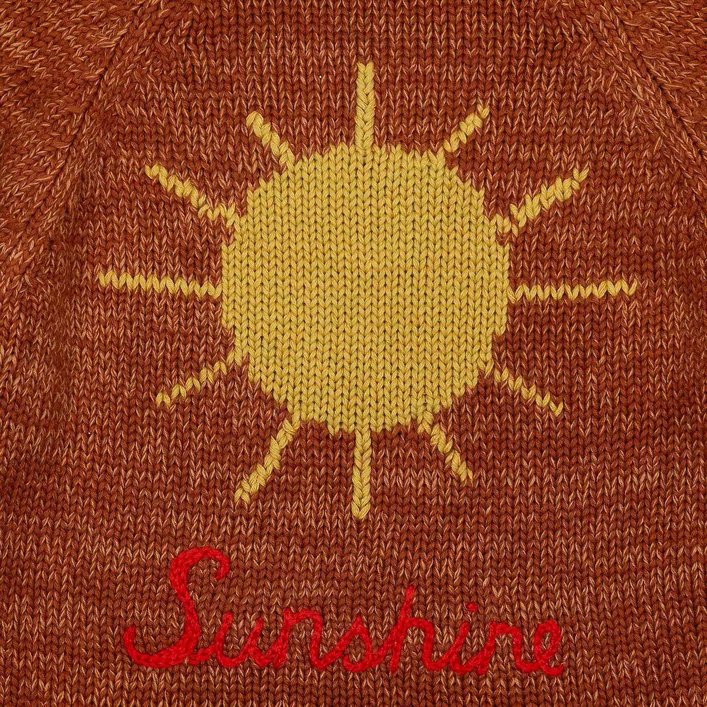 Sunshine Sweater - Rust Melange