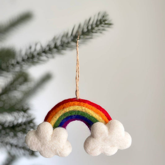 Felt Ornament - Rainbow