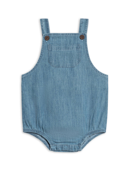 Noe Chambray Bubble Overall: Chambray