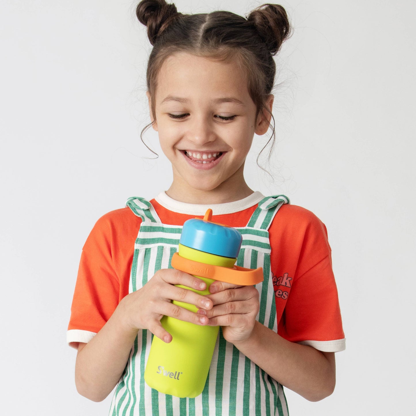 S'well - 16oz Lime Sherbet Traveler with Flip Straw Lid