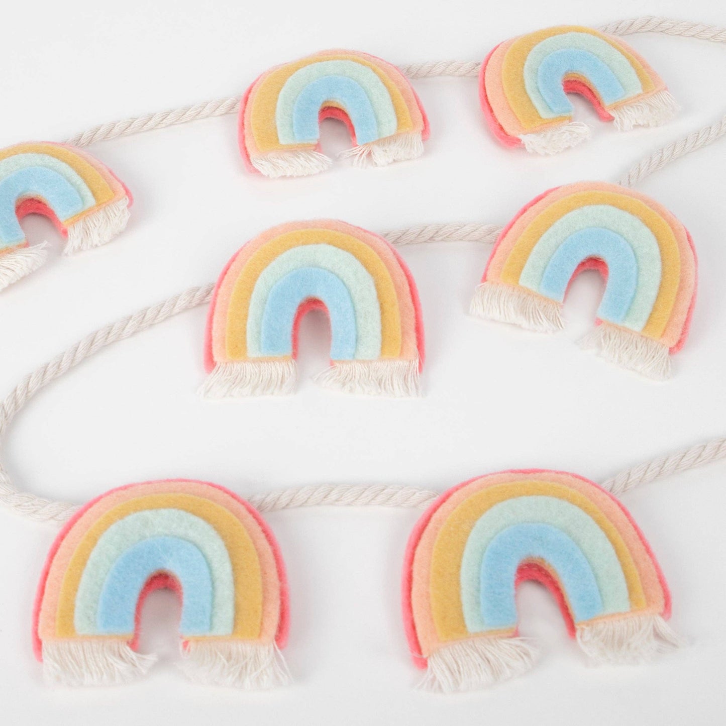 Felt Rainbow Garland