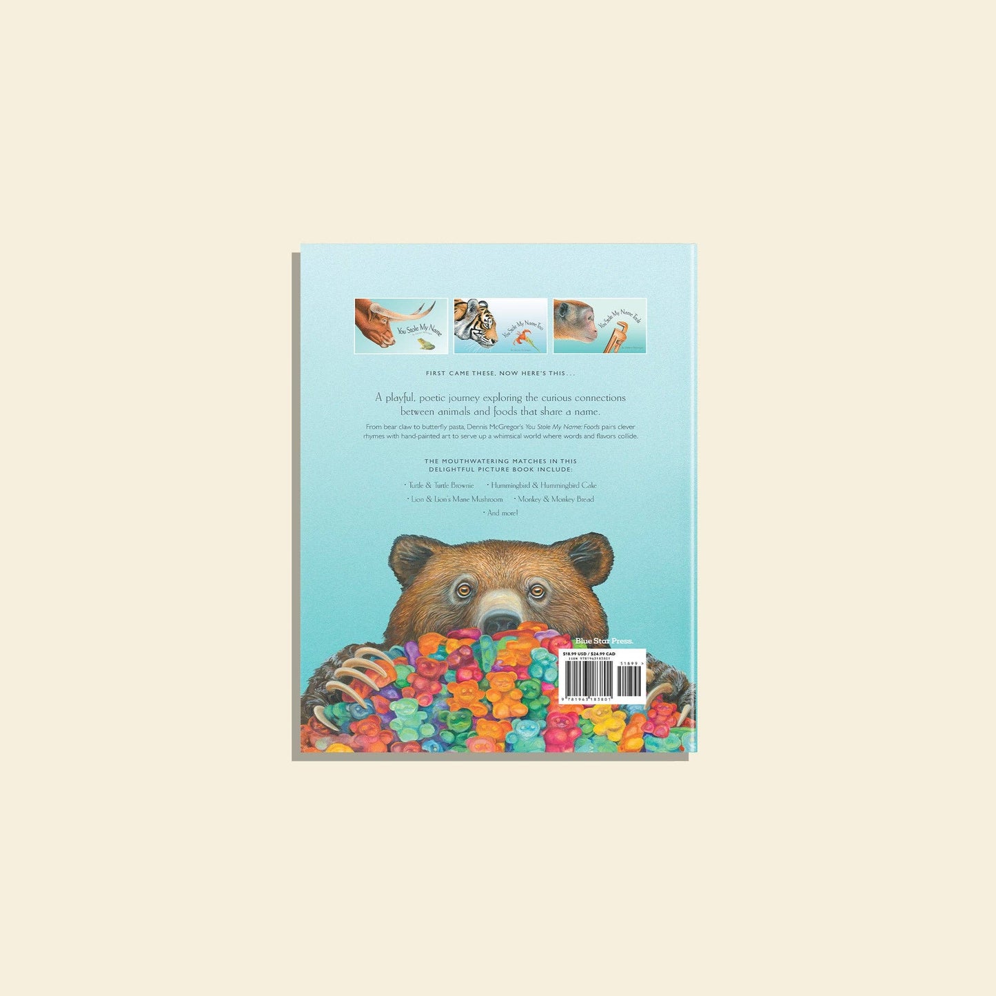 You Stole My Name: Foods (a Funny Rhyming Book for Children)