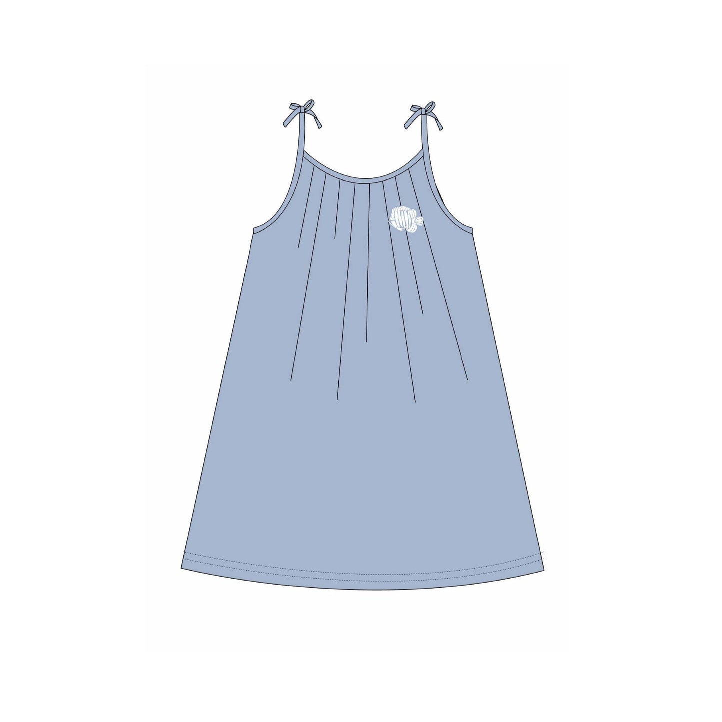 Lennie Dress - Angelfish