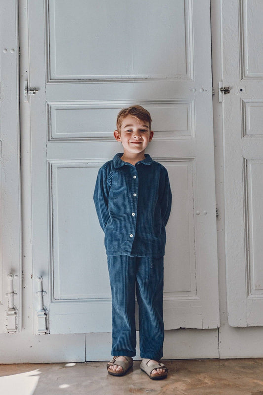 POMELOS CORDUROY PANTS Midnight Navy
