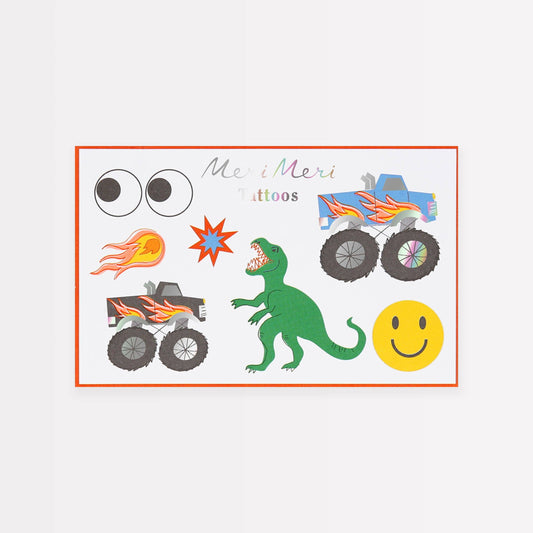 Meri Meri - Toybox Icon Temporary Tattoos