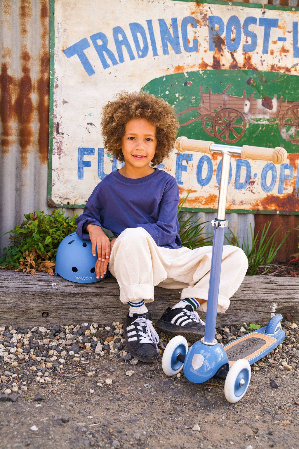 BANWOOD HELMET - MATTE BLUE