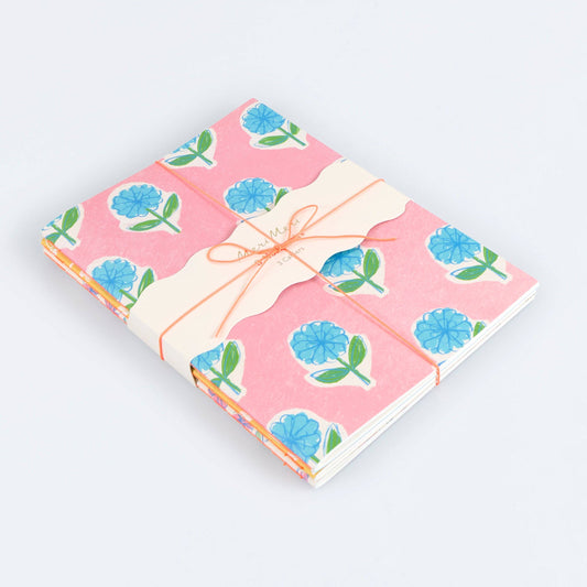 Meri Meri - Flora Softcover Notebook Set