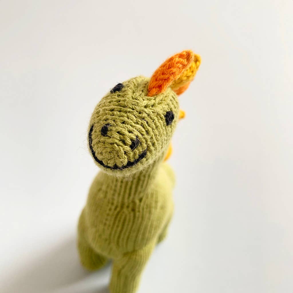 Brachiosaurus Dinosaur Rattle