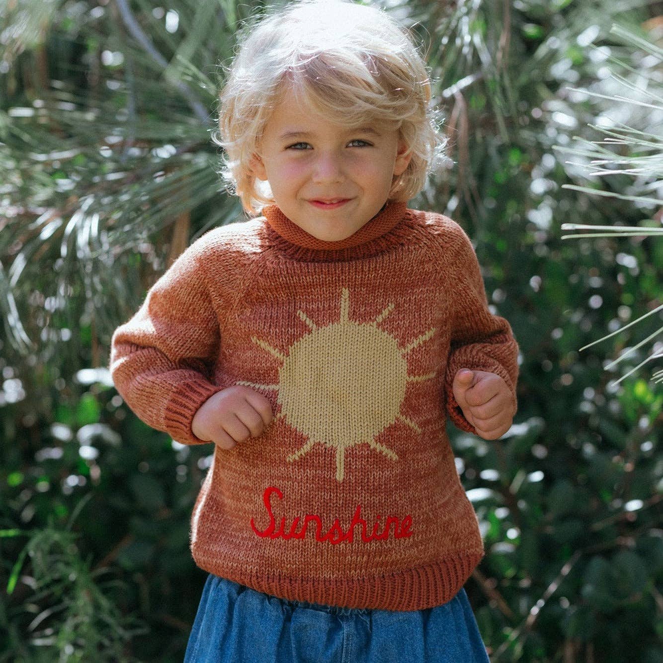 Sunshine Sweater - Rust Melange