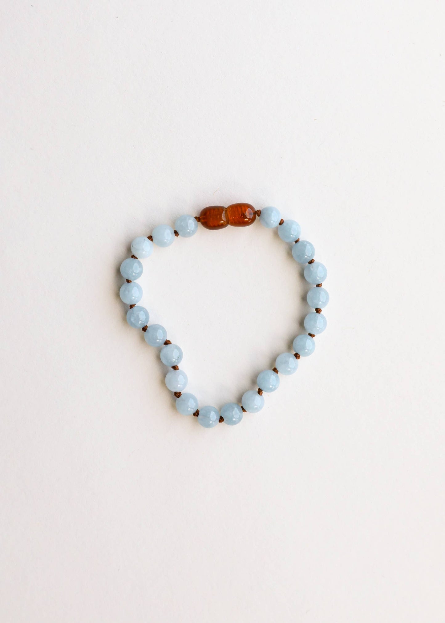 Pure Gemstone + Aquamarine || 13" Necklace