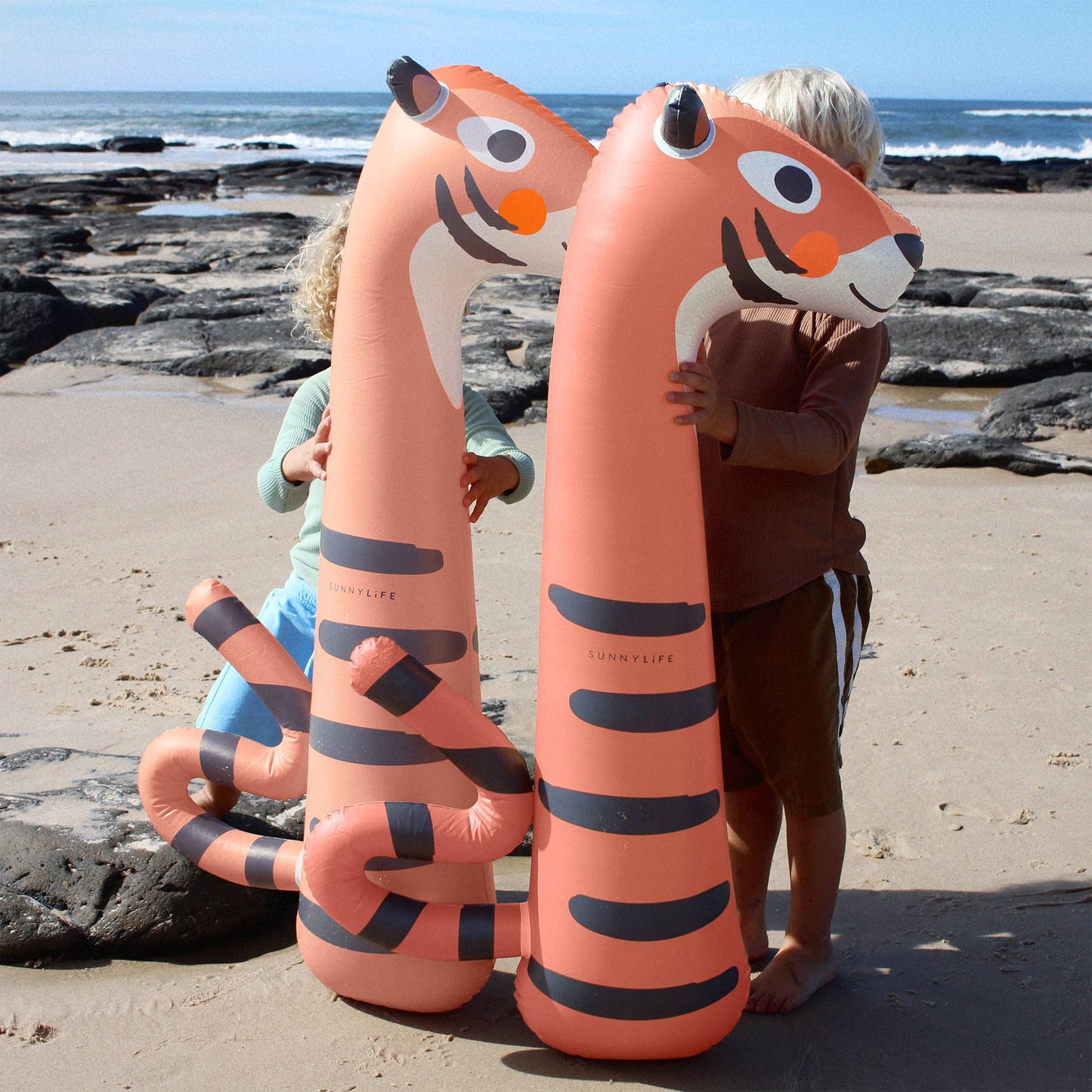 Sunnylife - Kids Inflatable Noodle Tino the Tiger Clay Set of 2