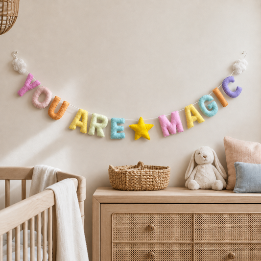 Felt Garland - You Are Magic