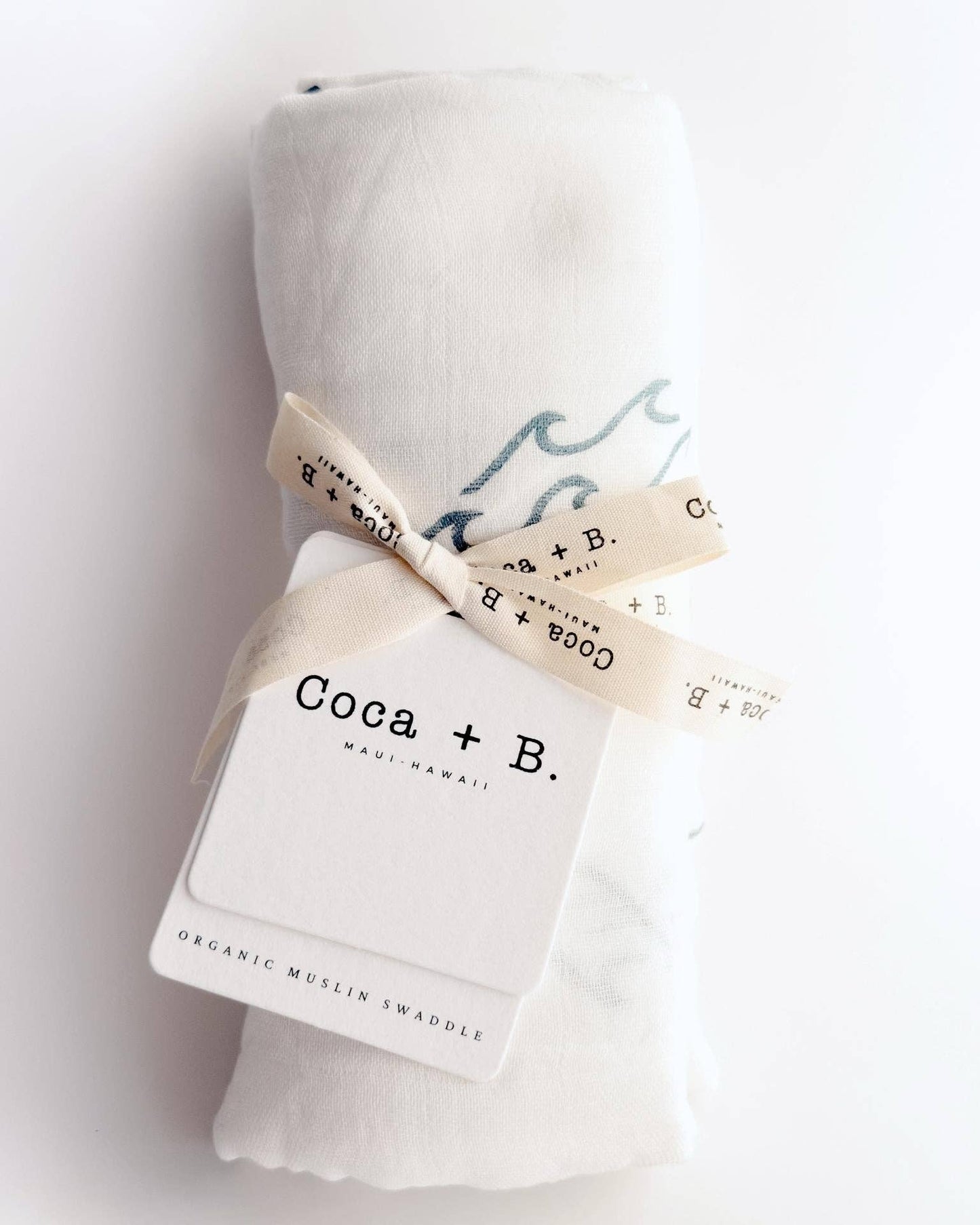 Organic Wave Baby Swaddle