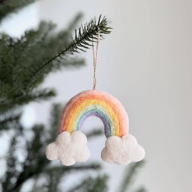 Felt Ornament - Rainbow