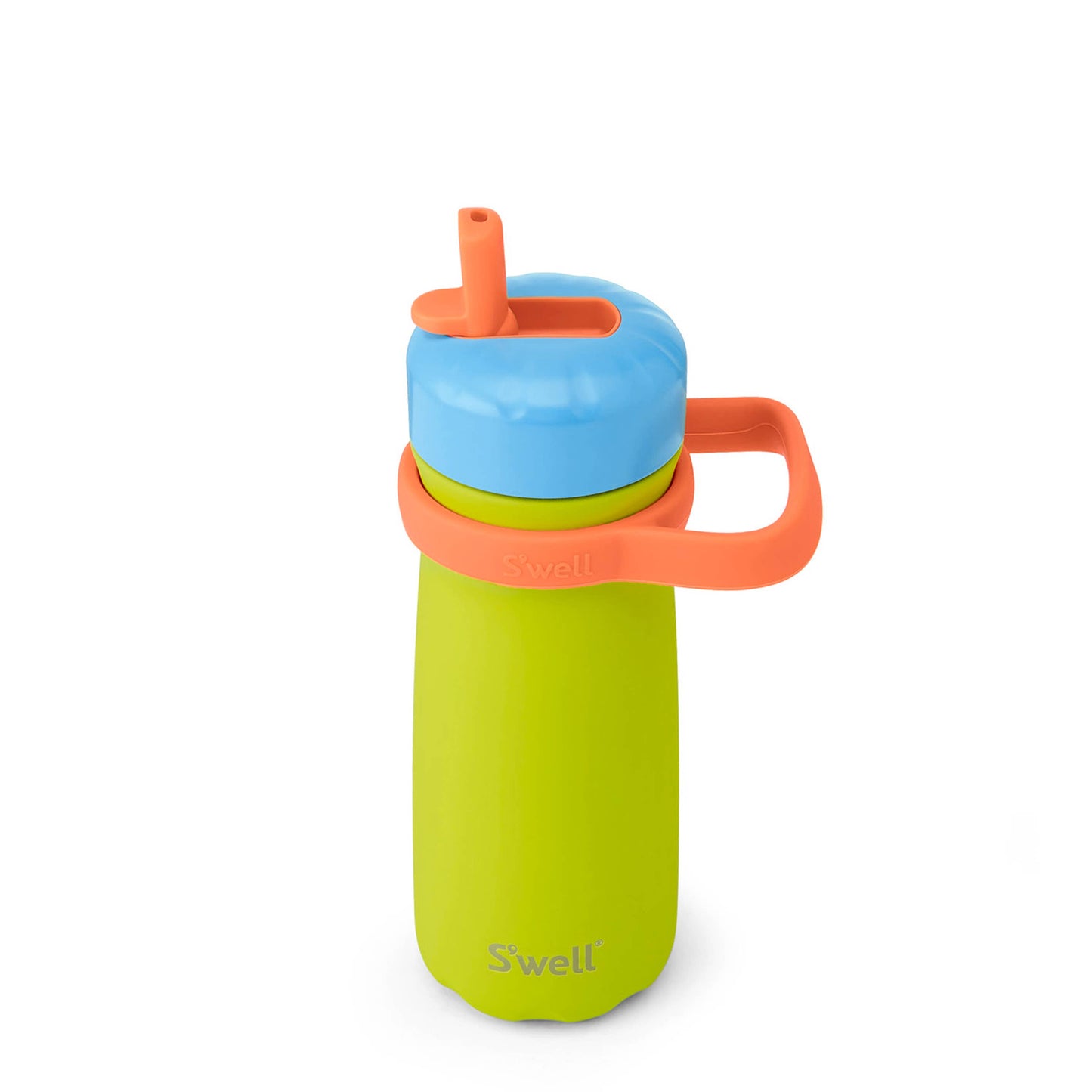 S'well - 16oz Lime Sherbet Traveler with Flip Straw Lid