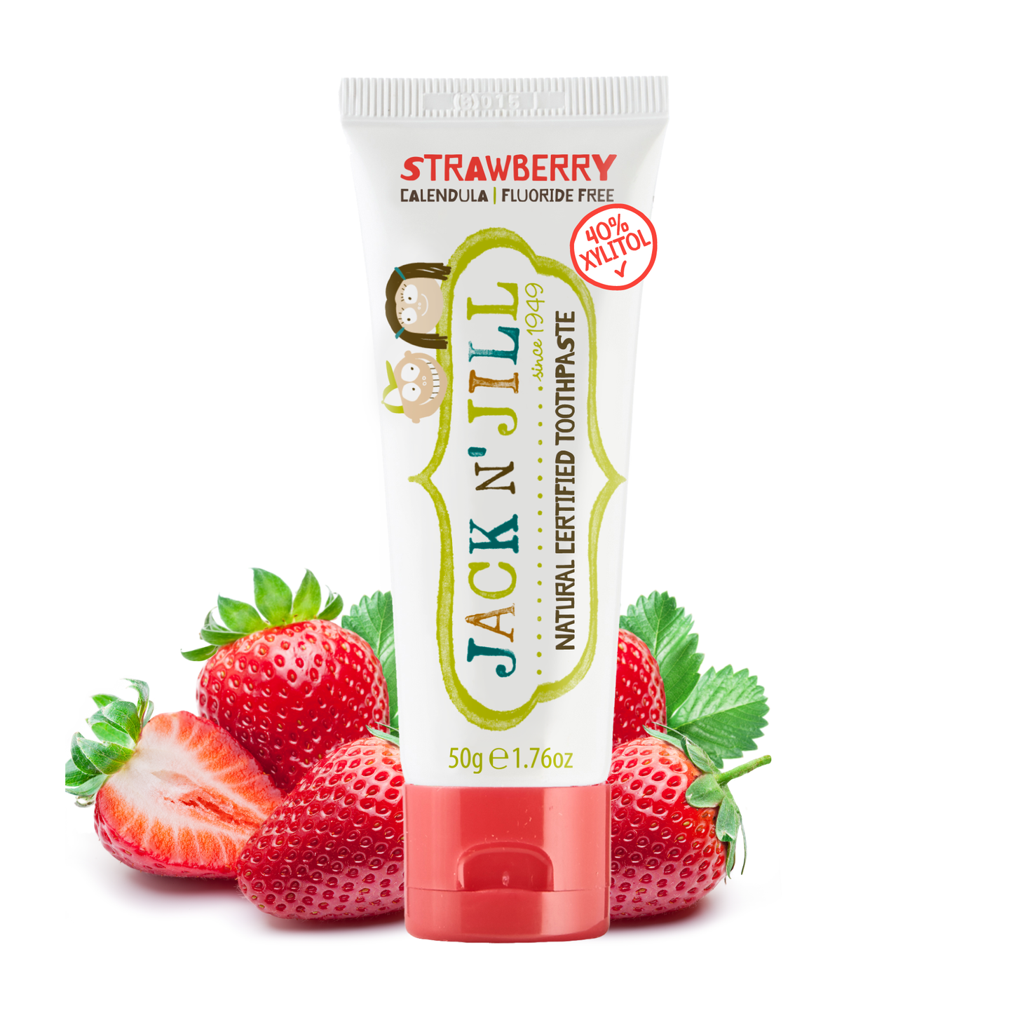 Jack N' Jill Kids & NFco - Jack N' Jill Natural Certified Kids Toothpaste Strawberry