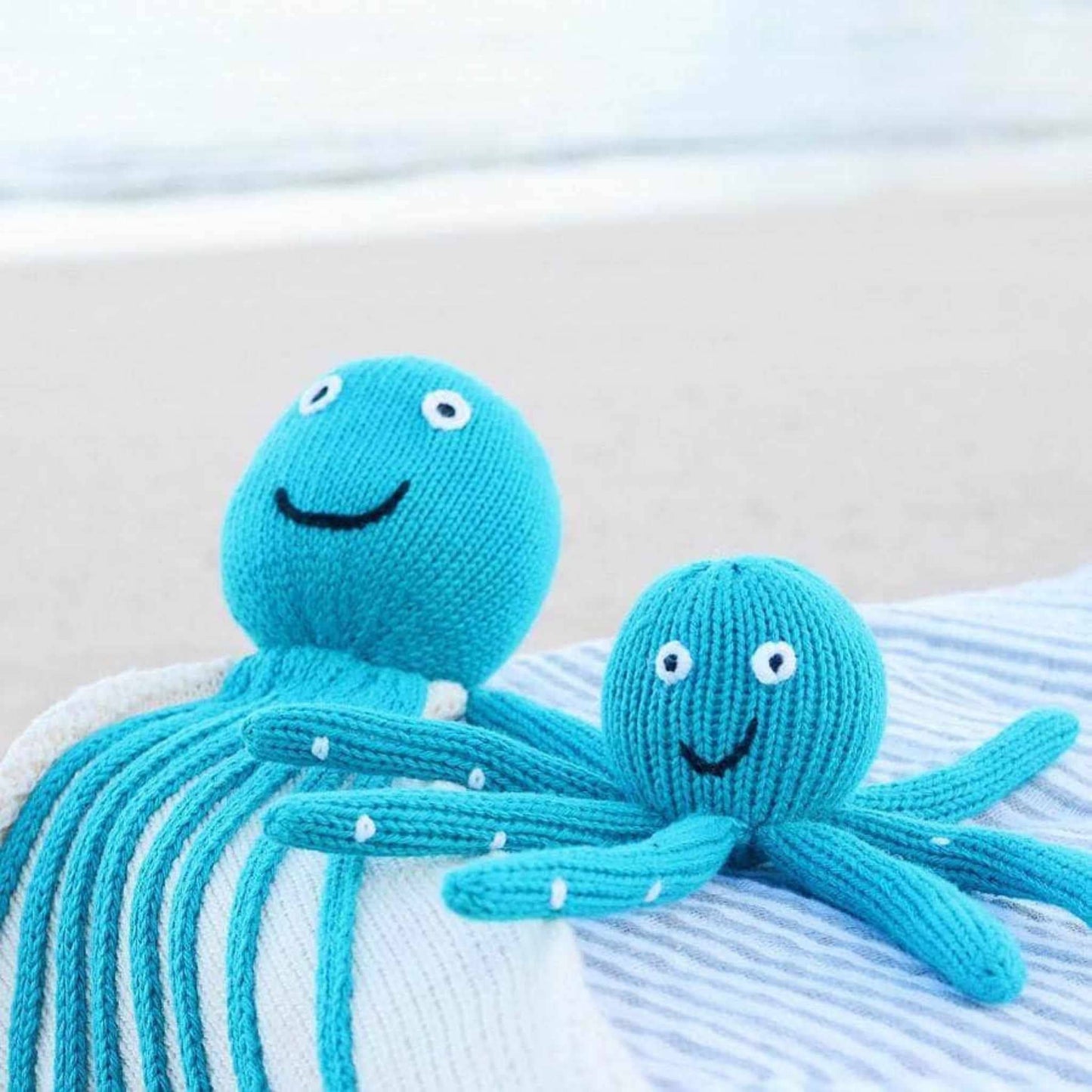 Turquoise Octopus Rattle