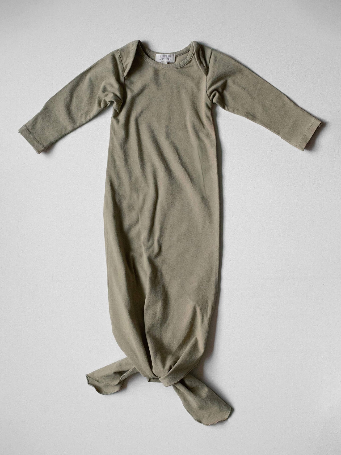 The Plant Dyed Sleep Gown: Oat